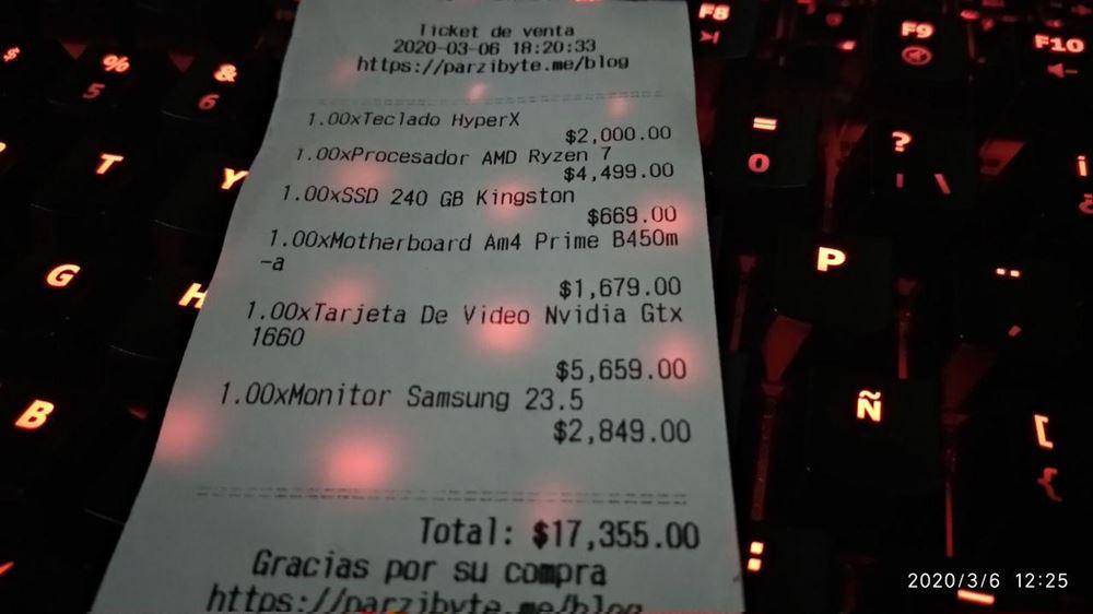 Sale ticket printed with Laravel and open source POS system