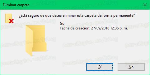 2 - Eliminar versión anterior