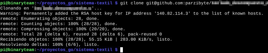 Clonando repositorio usando clave SSH en GitHub