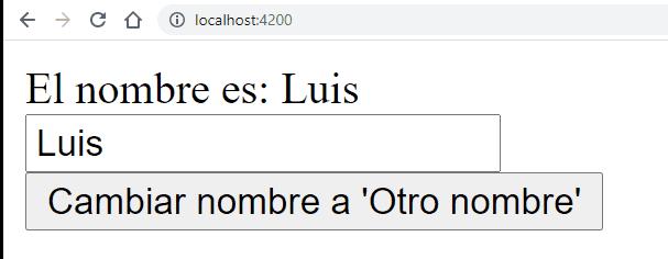 Input ligado a propiedad TypeScript con Angular