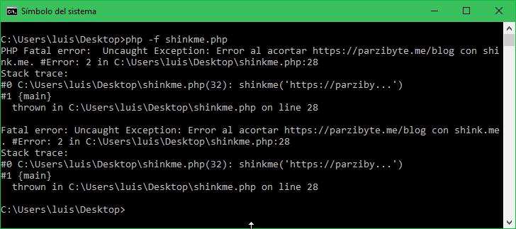 Claves inválidas al consumir API de Shinkme en PHP