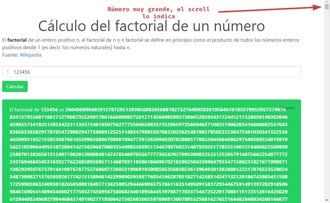 Factorial de 123456