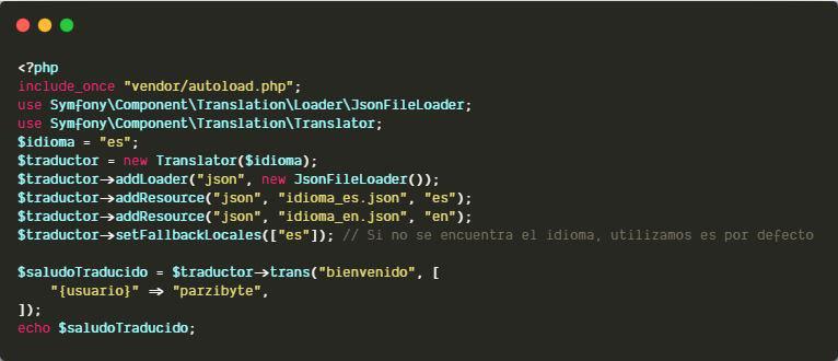 Múltiples idiomas con PHP