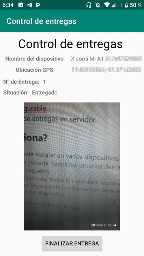 11 - A punto de finalizar entrega