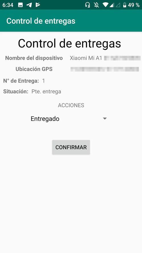 7 - Detalles de entrega