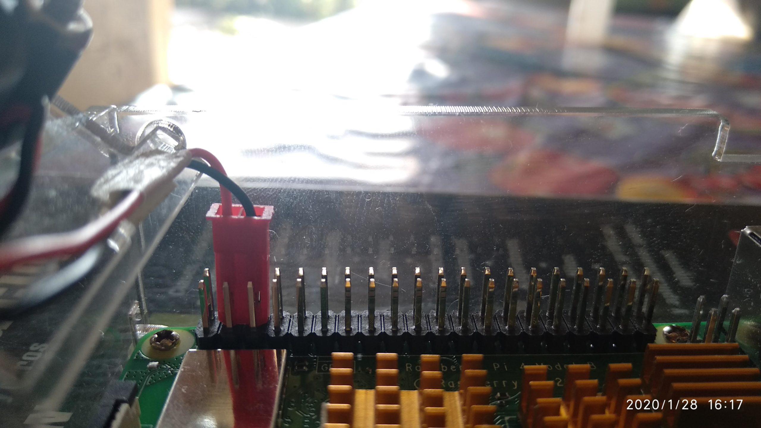 Conexión del ventilador - Fan