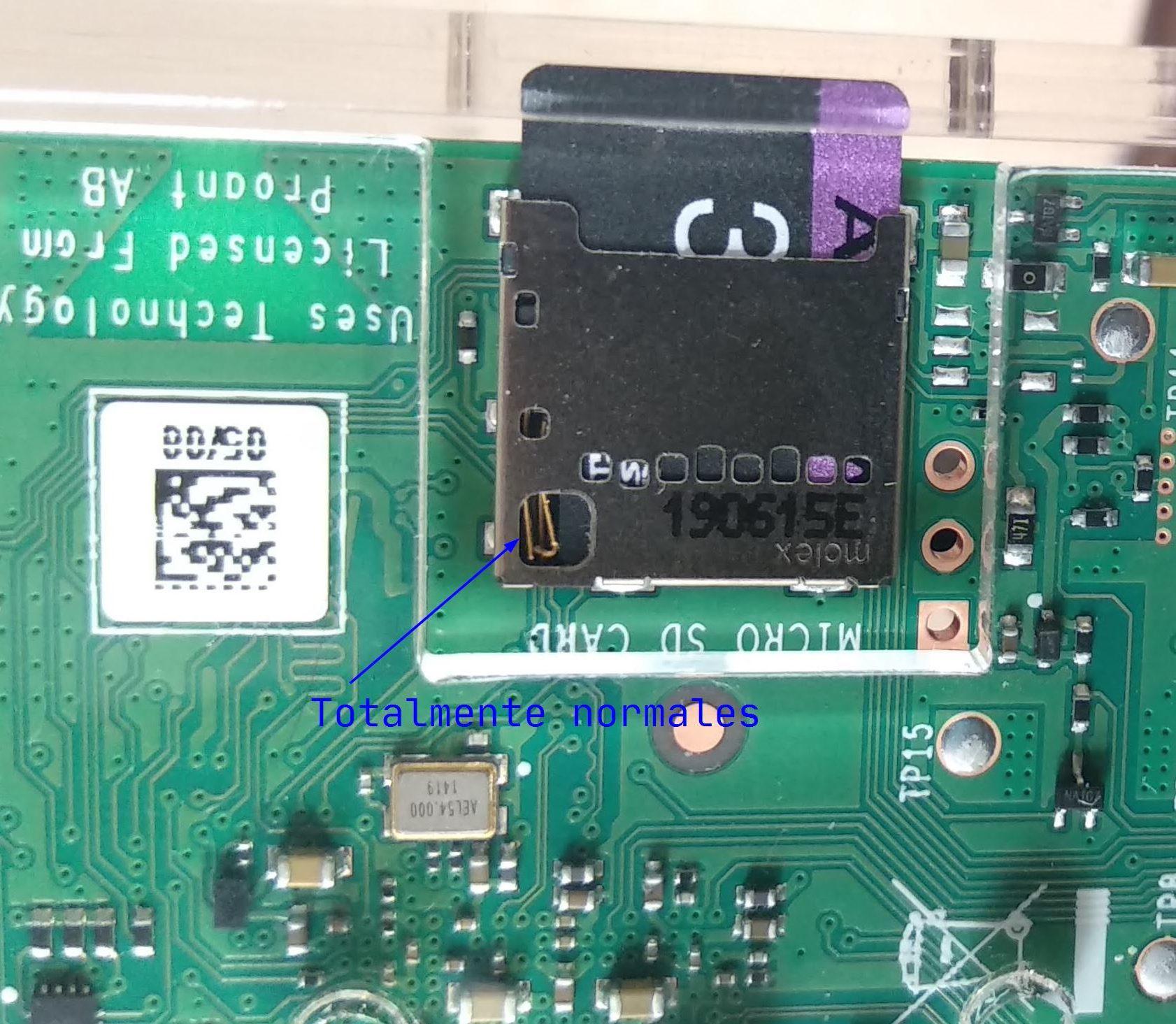 SD de Raspberry Pi 4