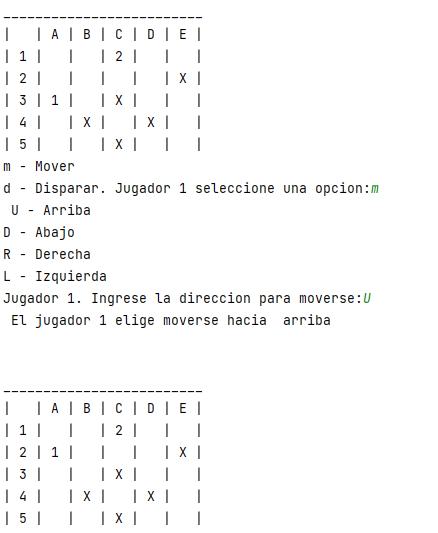 Mover jugador en el bosque - Juego programado en C