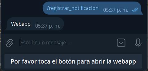 Botón de Telegram para abrir Mini app con JavaScript