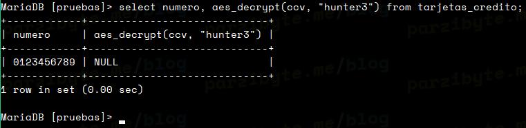 2 - aes\_decrypt devuelve null con contraseña incorrecta