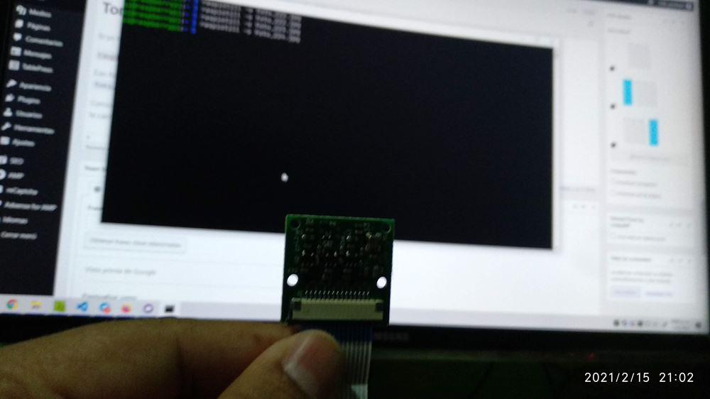 Foto de cámara de Raspberry Pi 4