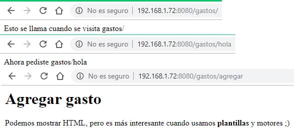 URLs y vistas de Django