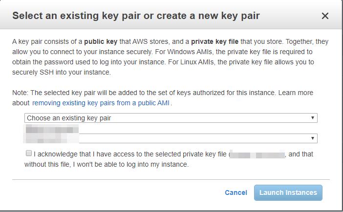 Par de claves para autenticar a EC2 en Aws