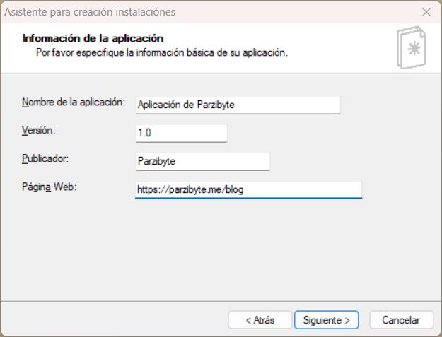 Crear instalador de programa para Windows - Empaquetar software