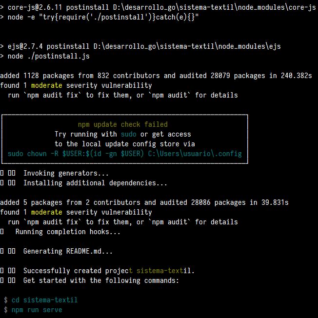 Generando proyecto de Vue con TypeScript - Instalación de dependencias