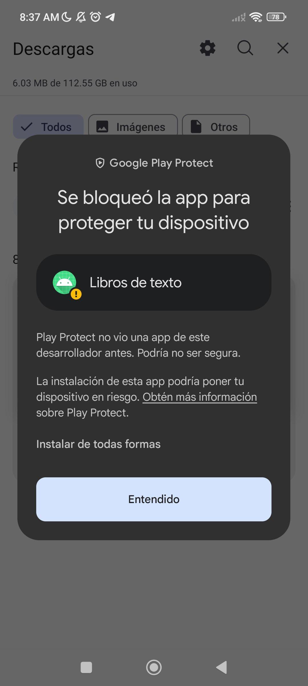 Instalar descargador de CONALITEG