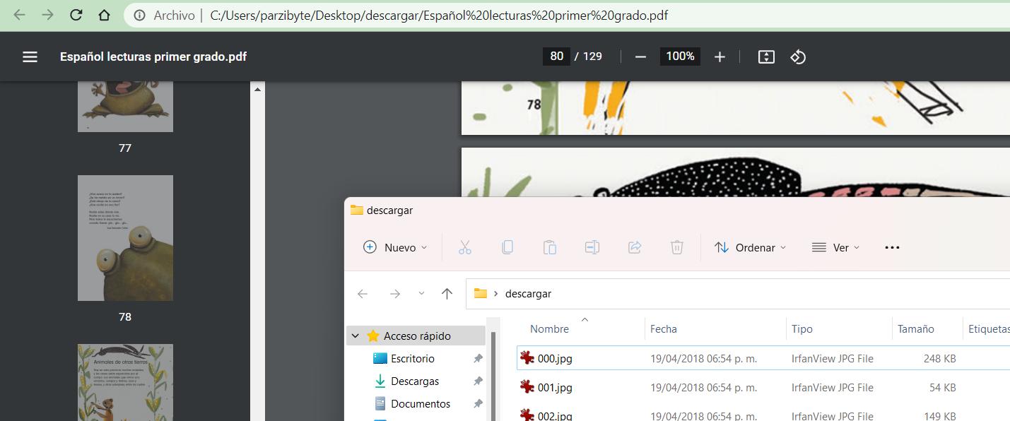 Libro de CONALITEG descargado como PDF