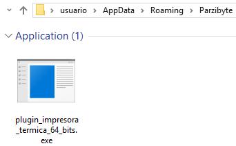 Ubicación del ejecutable para iniciar con Windows