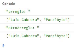 Referencias de arreglos