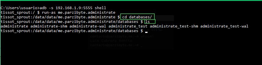 4 - Listar bases de datos