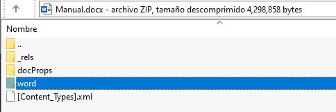 Entrar a Word