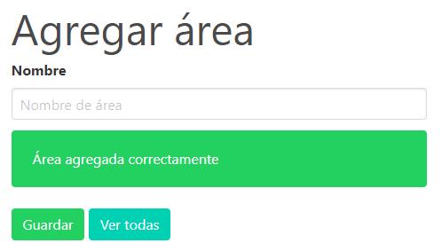 Mensaje flash exitoso
