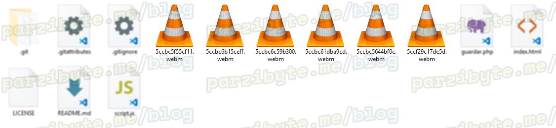 Archivos de audio recibidos por PHP