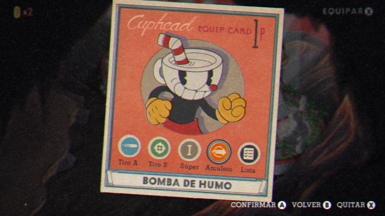Equipo para vencer a King Dice en Cuphead - Amuleto, superarte y tiro