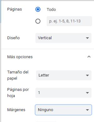 Quitar márgenes de ticket - Sublime POS 3
