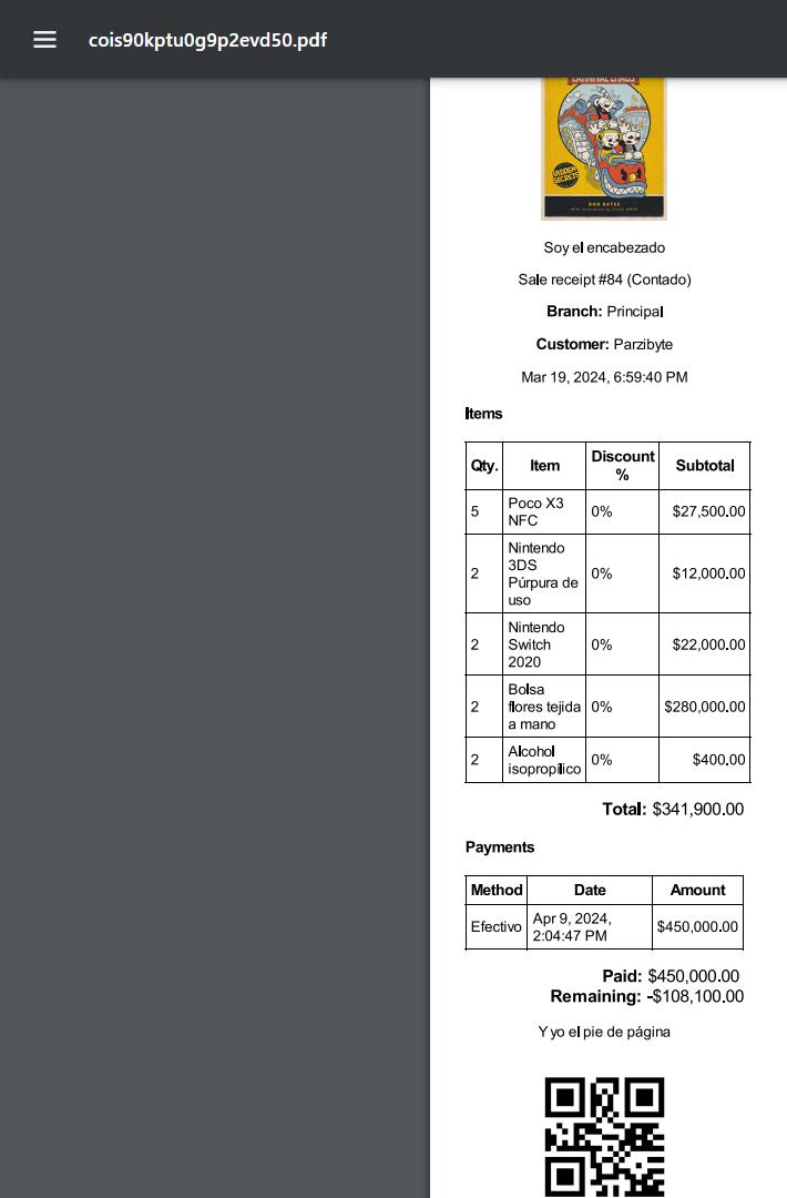 PDF generado con HTML y plugin