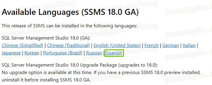 16.1 - Descargar herramienta de administración en español