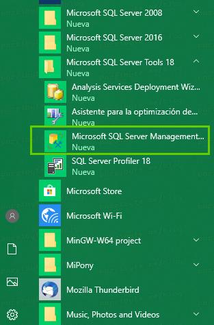 19 - Microsot SQL Server Management