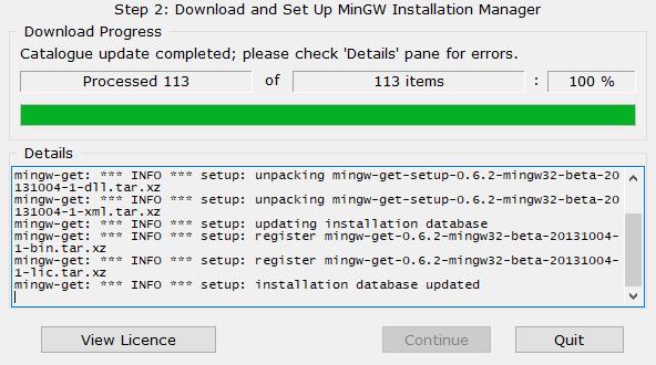 Instalando MinGW