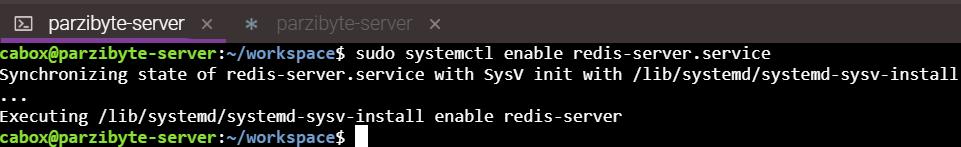 Agregar redis al inicio del sistema operativo con systemctl