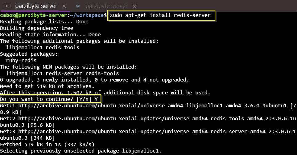 Instalar redis en Ubuntu