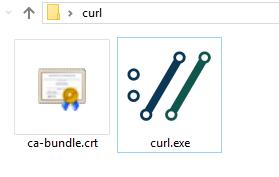 cURL extraído