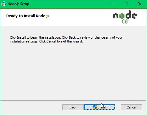Comenzar instalación de NPM y Node