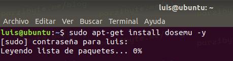 1 - Instalar dosemu