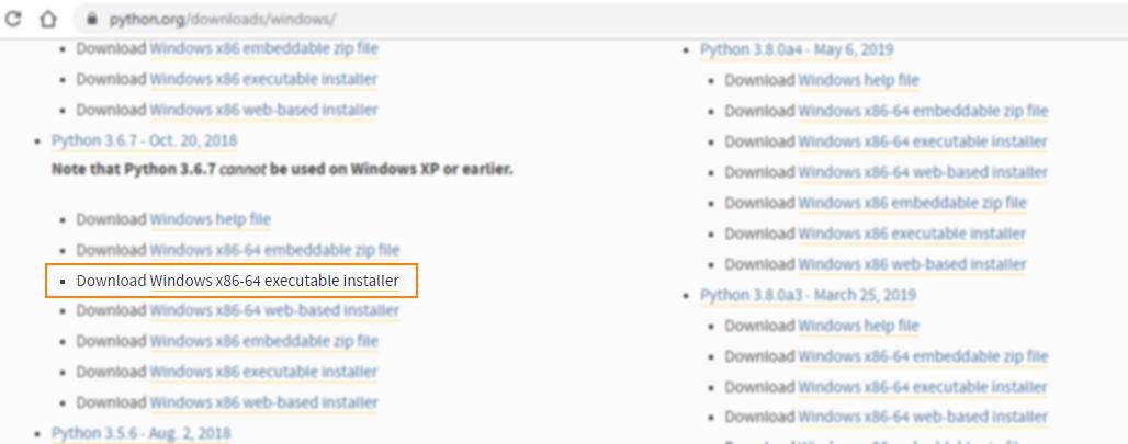 Descargar Python 3.6