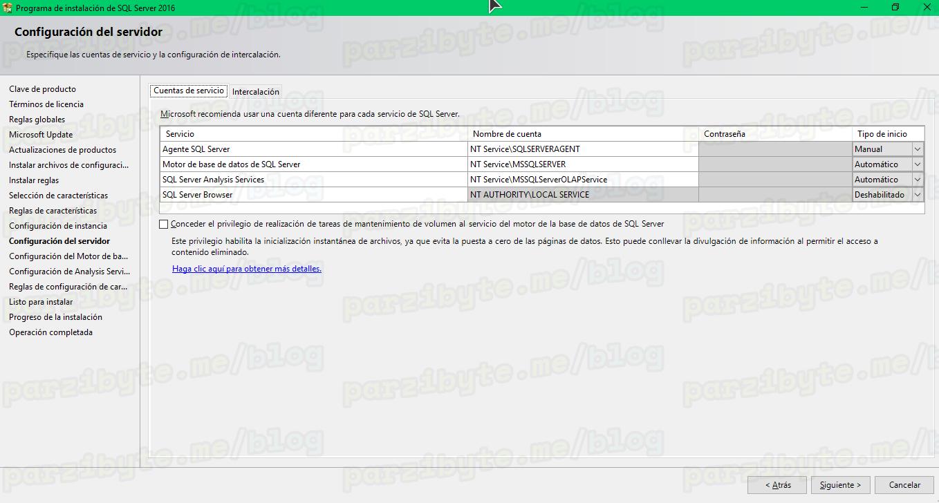 10 - Configuración del servidor