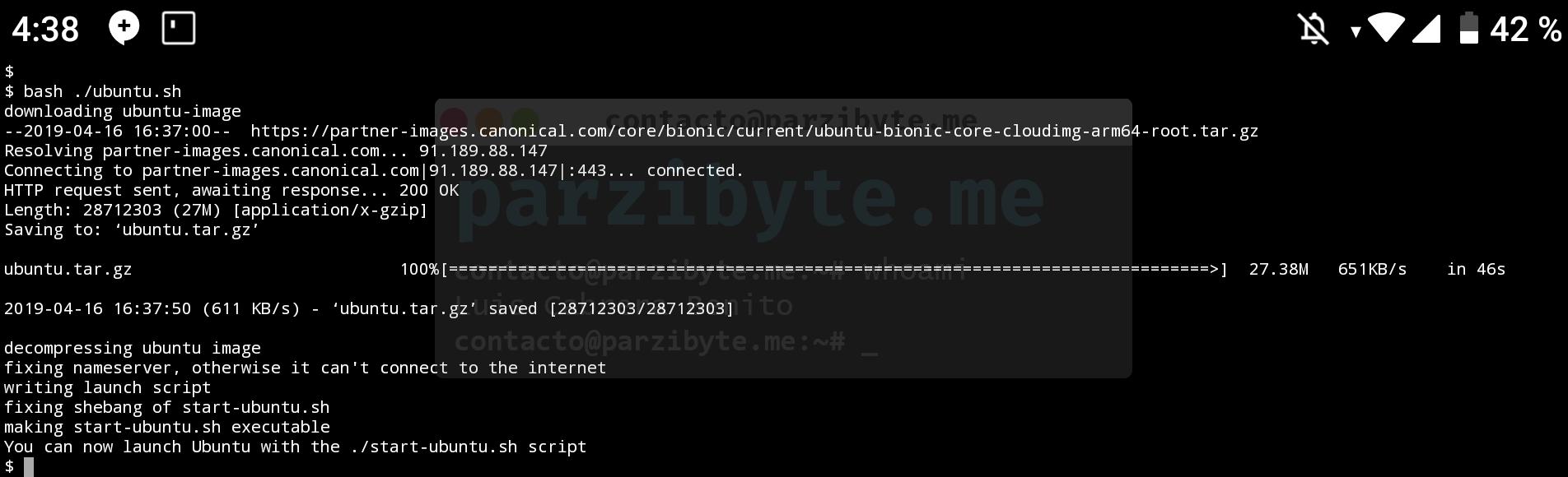 4 - Instalar Ubuntu en Android