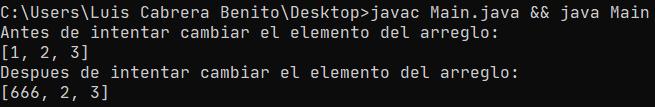 Arreglos en Java - Pasados por referencia