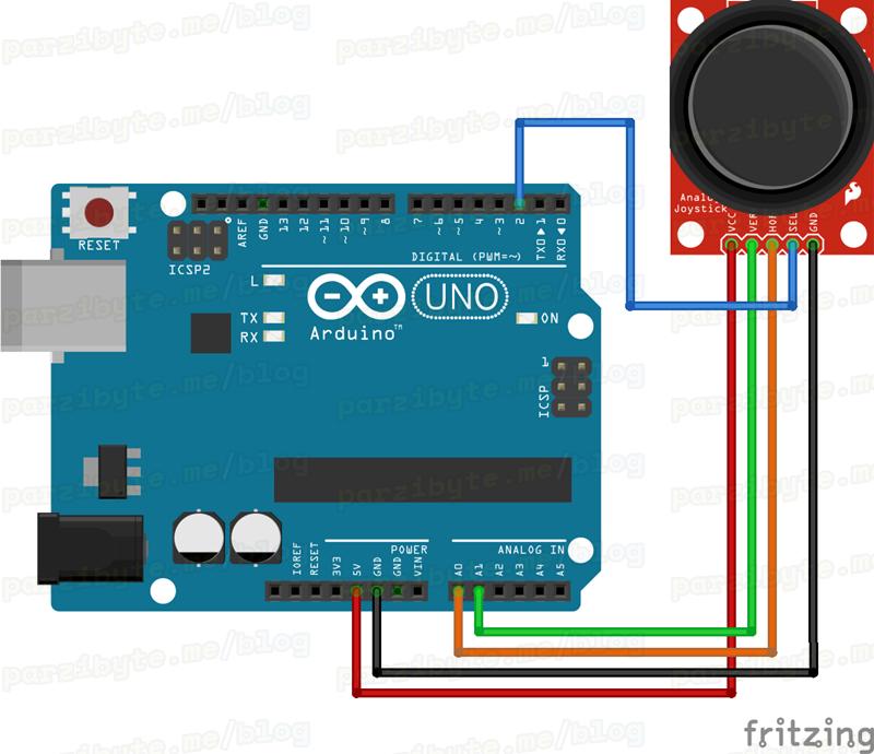 Joystick Con Arduino