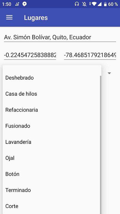 Spinner llenado con Array de Strings en Android