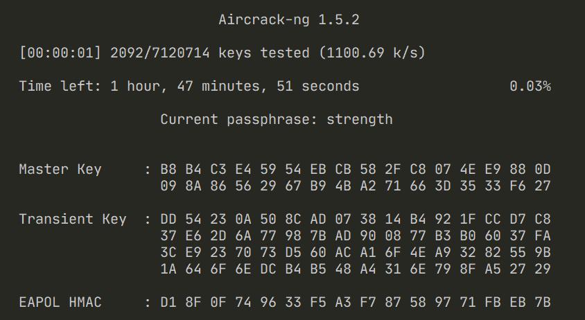 Hackeando red con aircrack-ng - Ataque de fuerza bruta