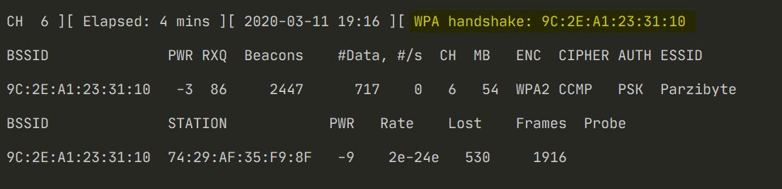 Handshake obtenido