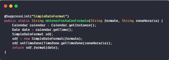 Función que devuelve fecha u hora según el formato