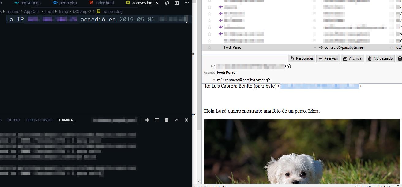 Ip obtenida