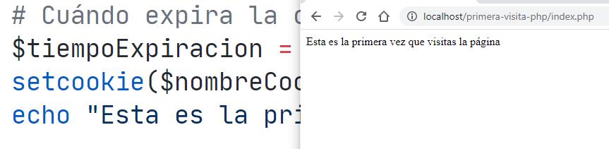 PHP - Comprobar si el usuario visita la página web por primera vez