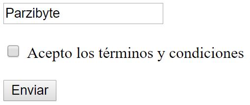 Trabajando con input de tipo checkbox usando PHP